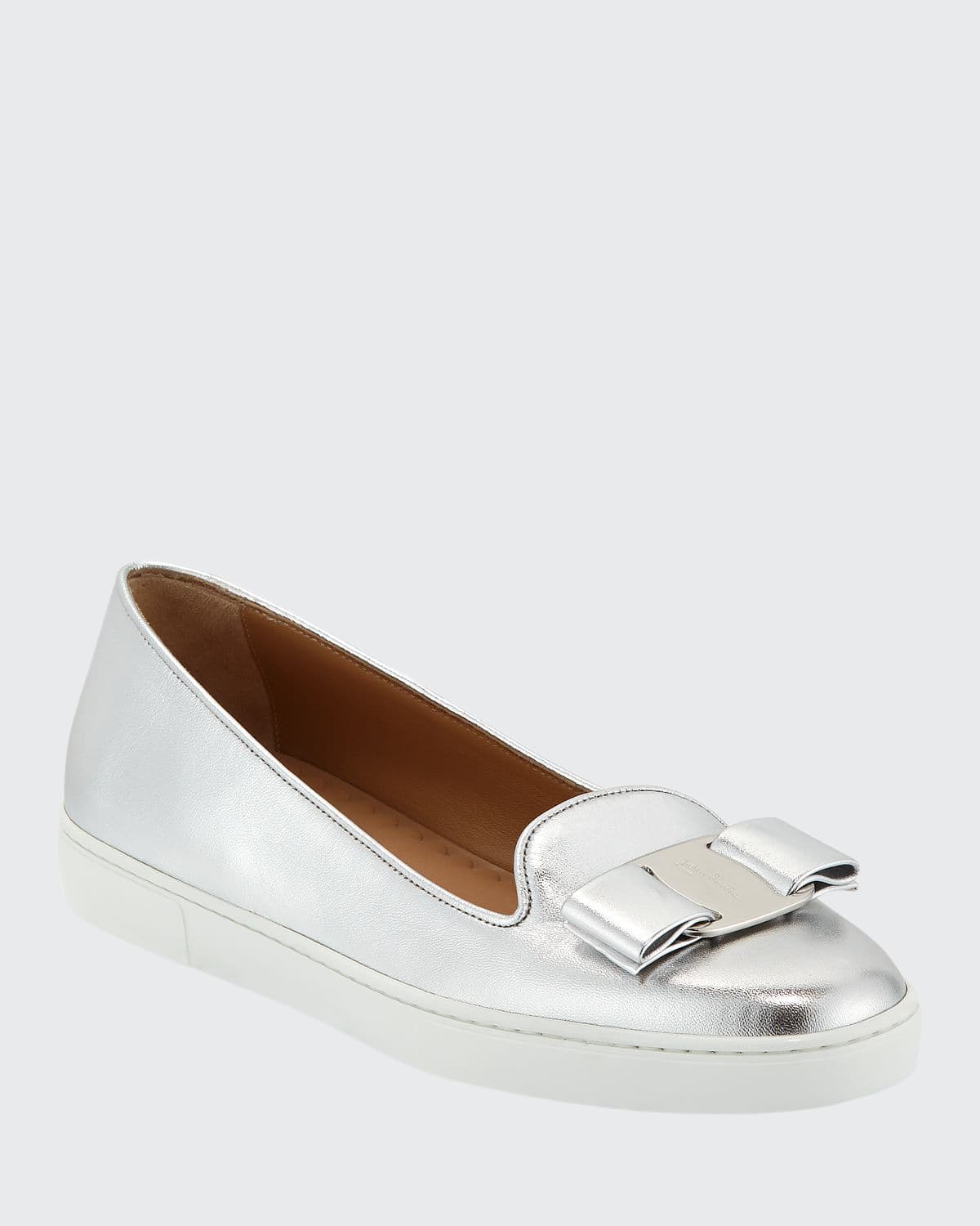 Ferragamo novello slip on clearance