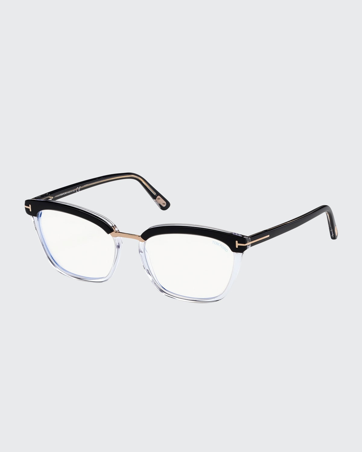 TOM FORD Cat-Eye Transparent Acetate Optical Frames - Bergdorf Goodman