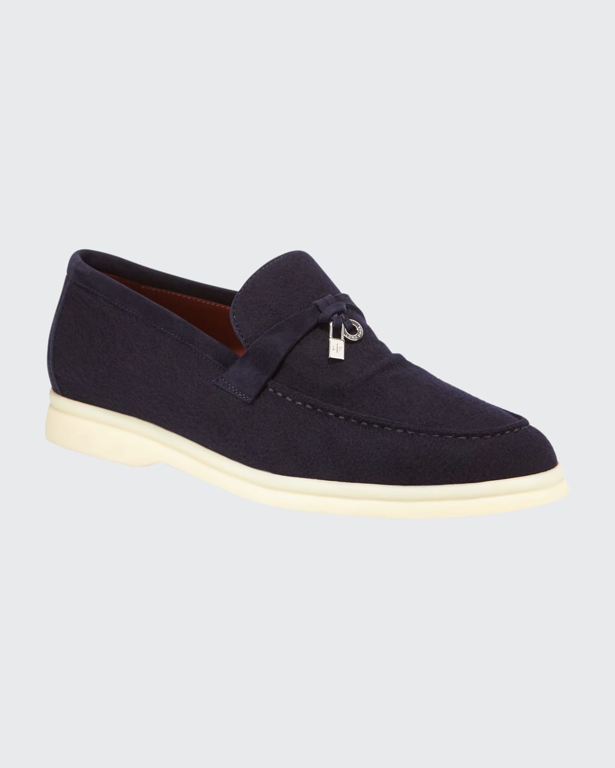 Loro Piana Summer Walk Cashmere Loafers - Bergdorf Goodman