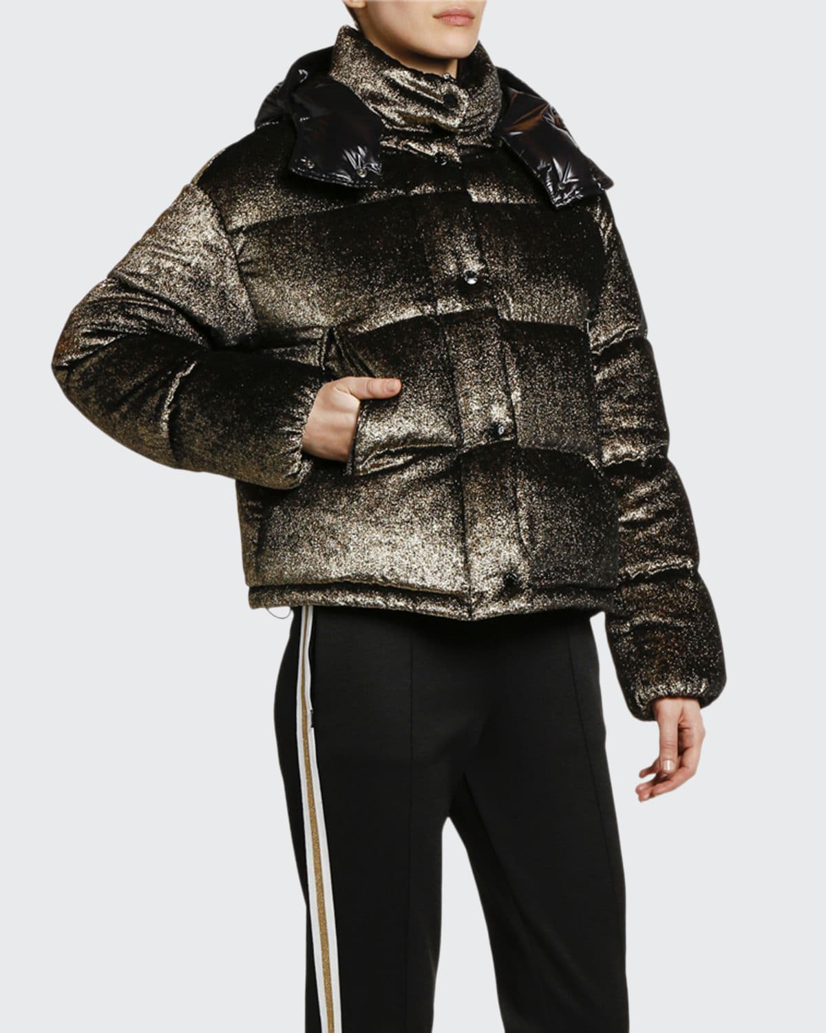 Moncler caille logo sales jacket