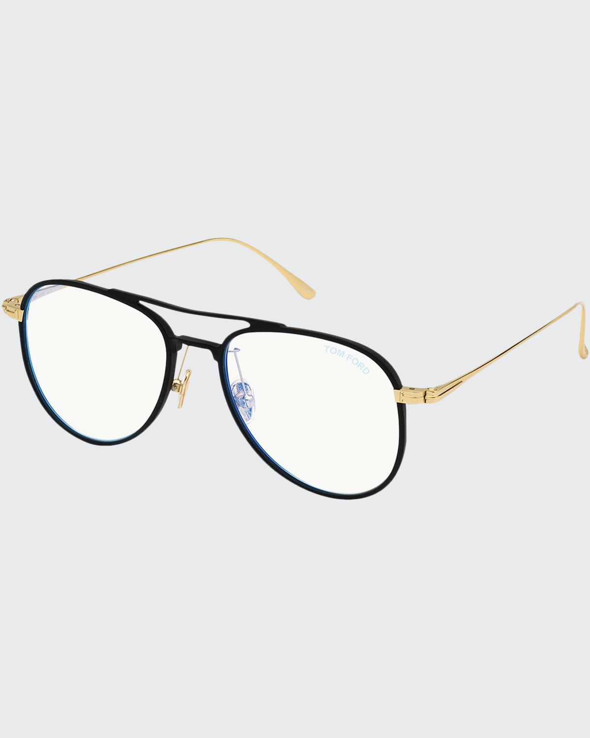 TOM FORD Men's Acetate Aviator Glasses with Blue Block Lenses - Bergdorf  Goodman