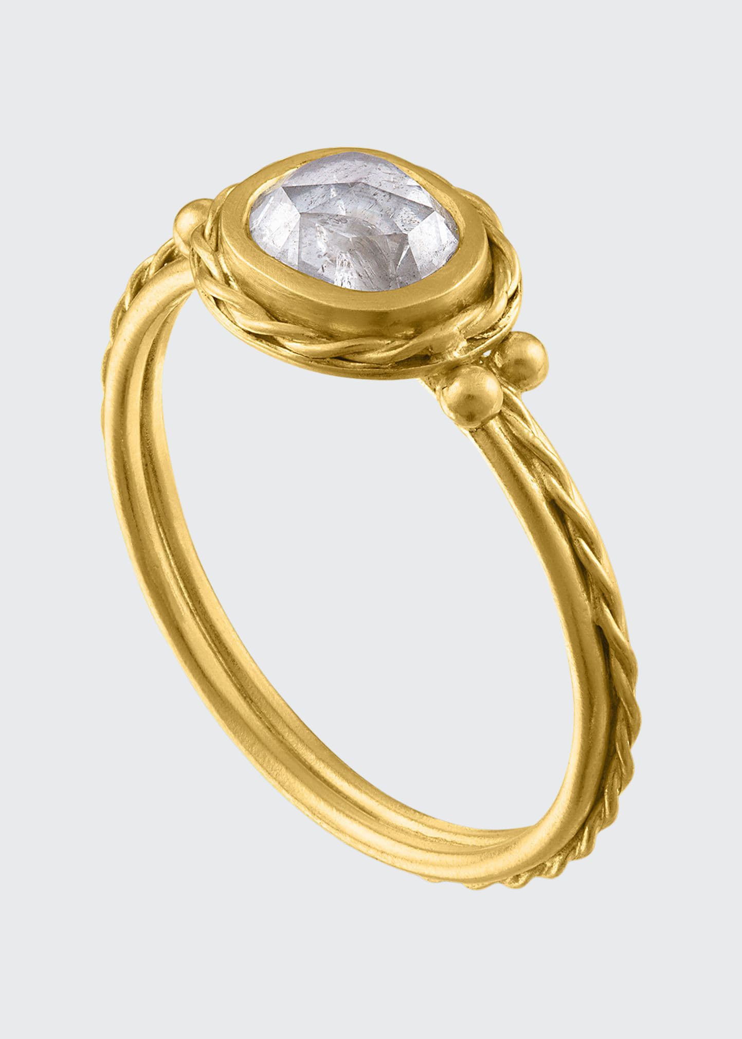 Prounis Jewelry Ice Diamond Chorda Ring