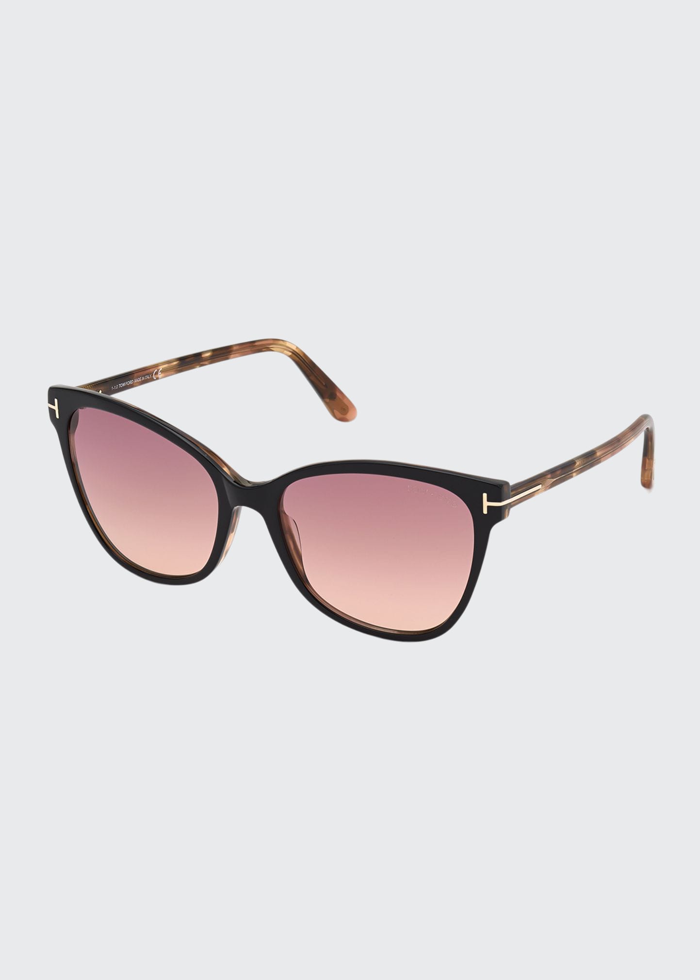 TOM FORD Ani Oversized Plastic Cat-Eye Sunglasses - Bergdorf Goodman