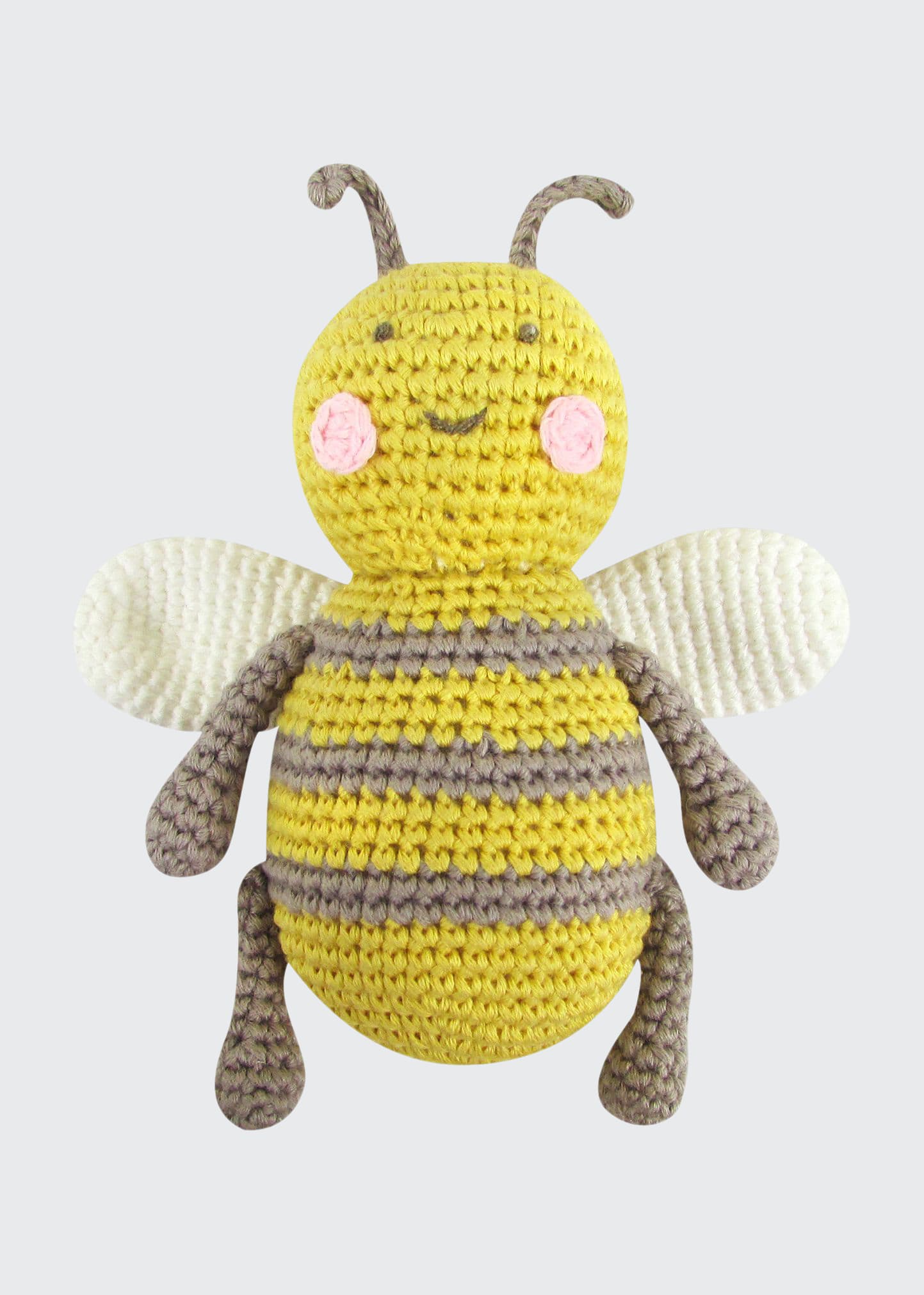 Albetta Baby Bee Crochet Rattle