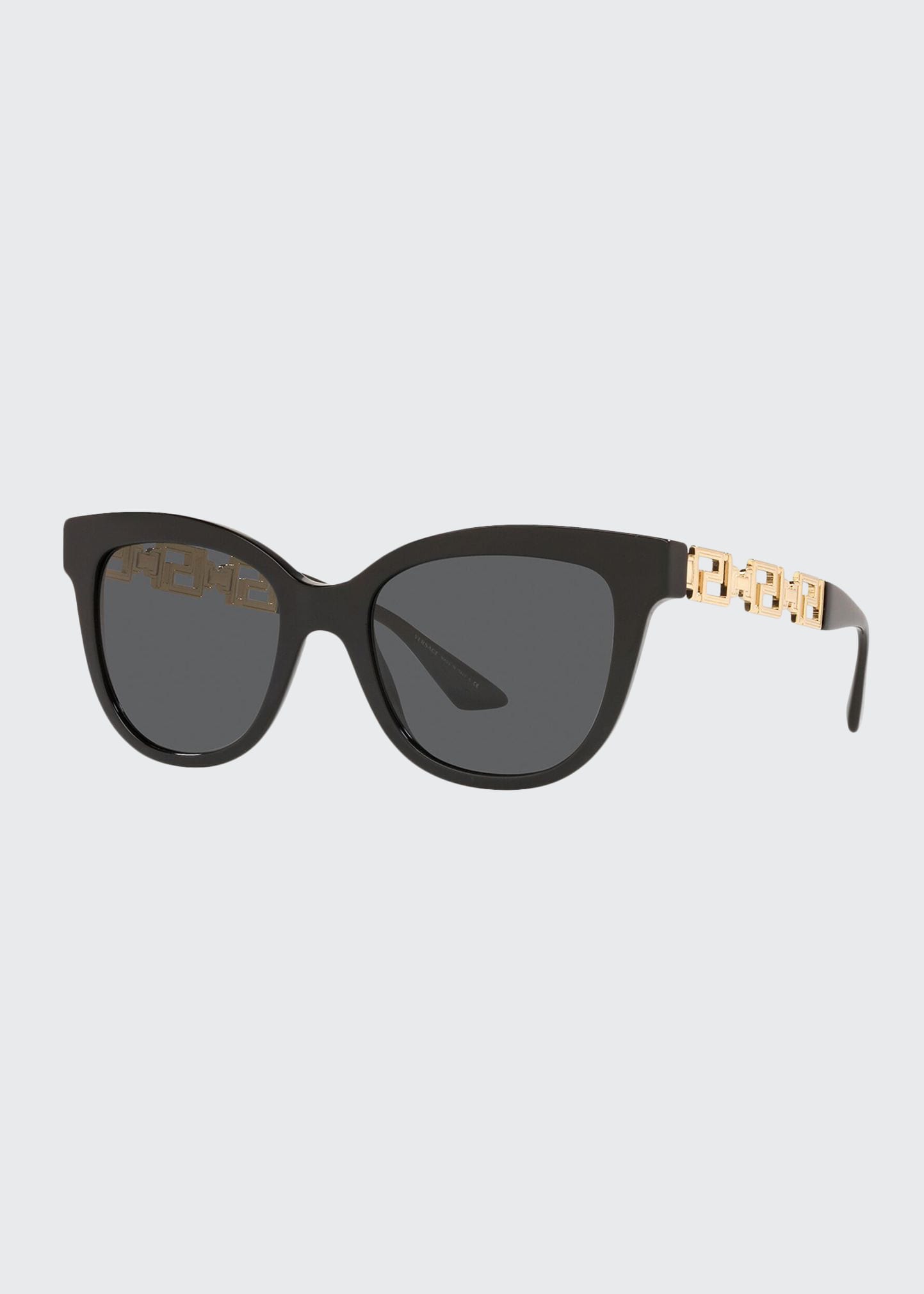 Versace Rimless Shield Medusa Head Sunglasses - Bergdorf Goodman