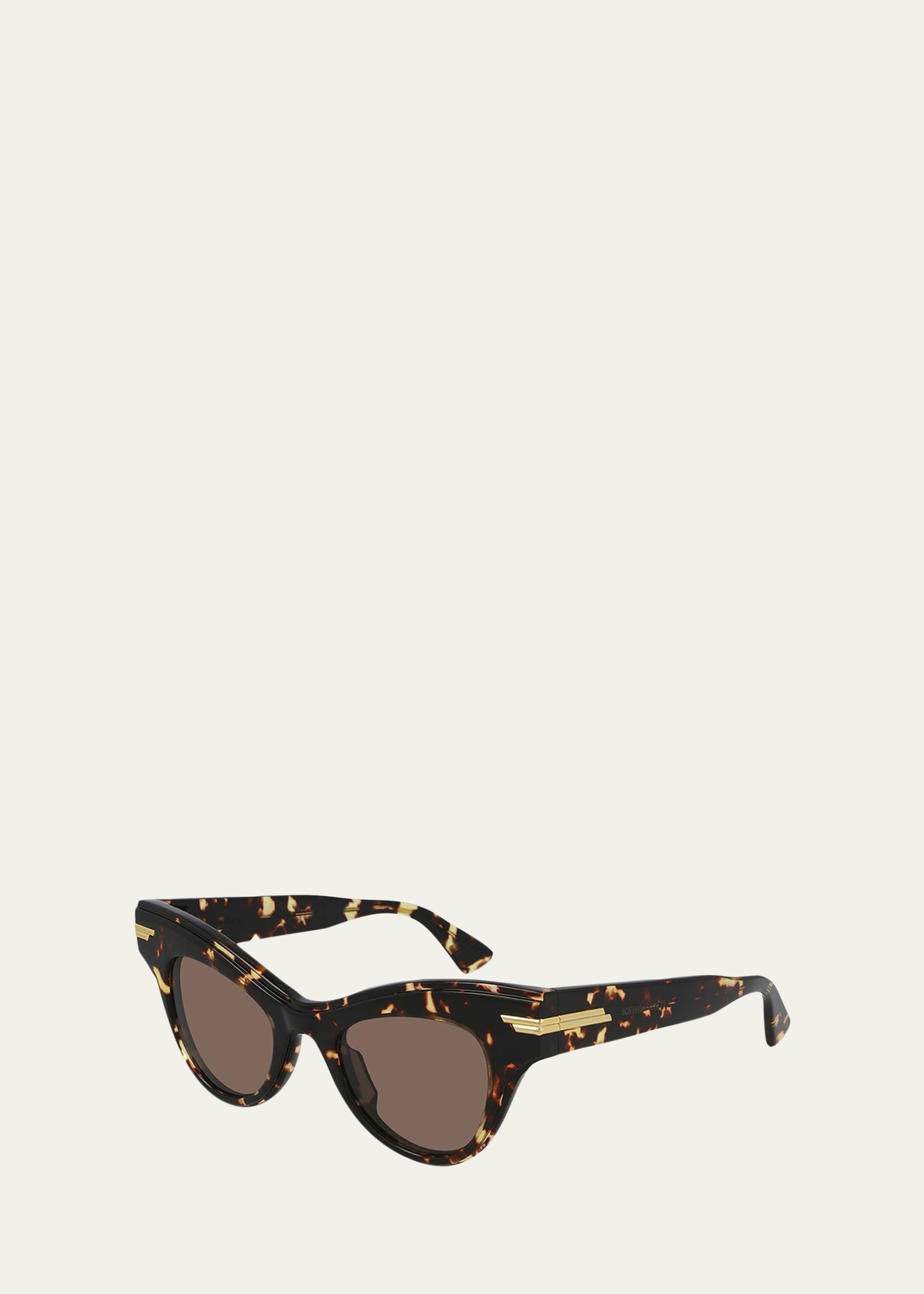 Bottega Veneta Cat-Eye Croc-Effect Sunglasses - ShopStyle