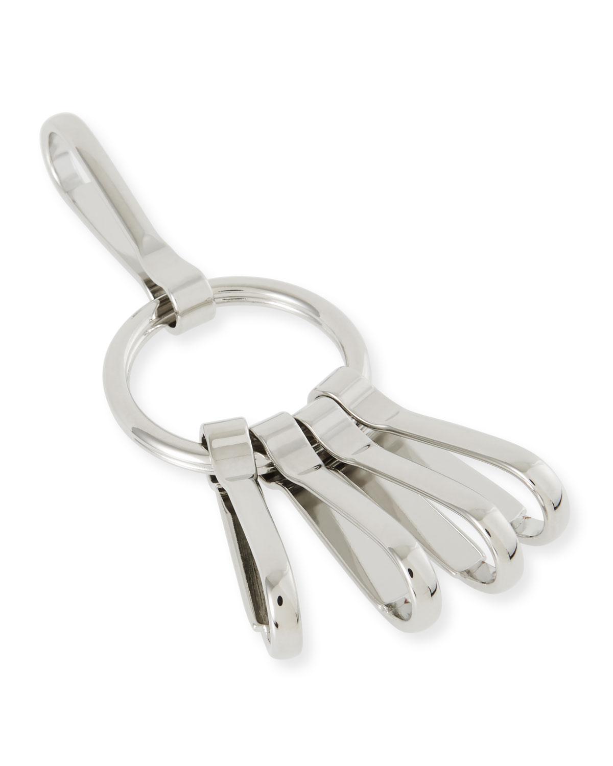 Helmut Lang Brass Keyrings