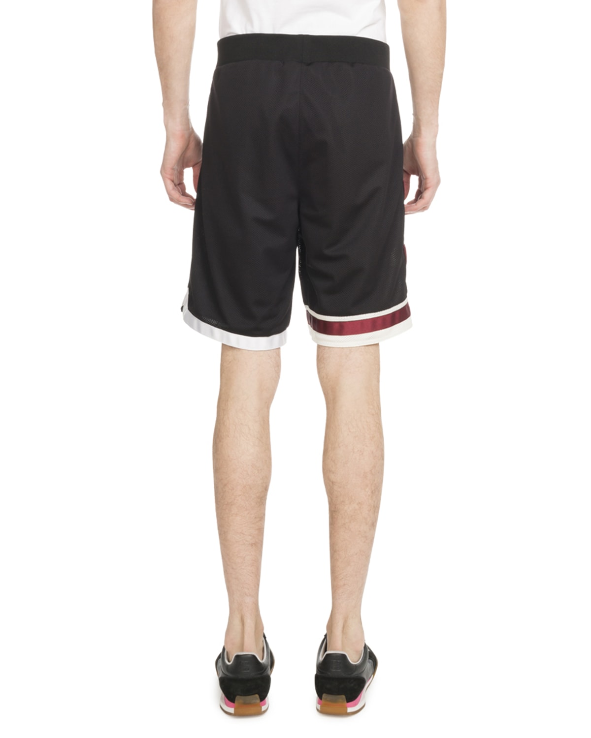 Givenchy Men's Lightning Bolt Basketball Shorts