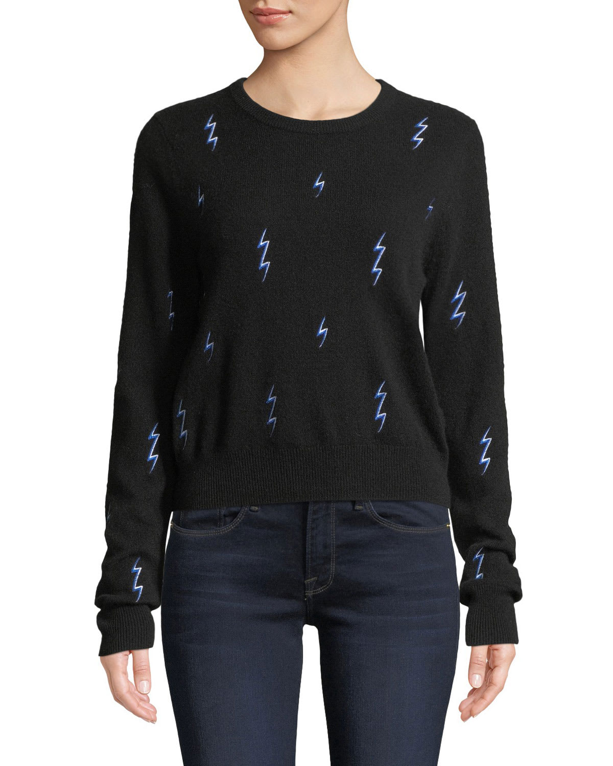 Equipment Shirley Lightning Bolt Cashmere Sweater