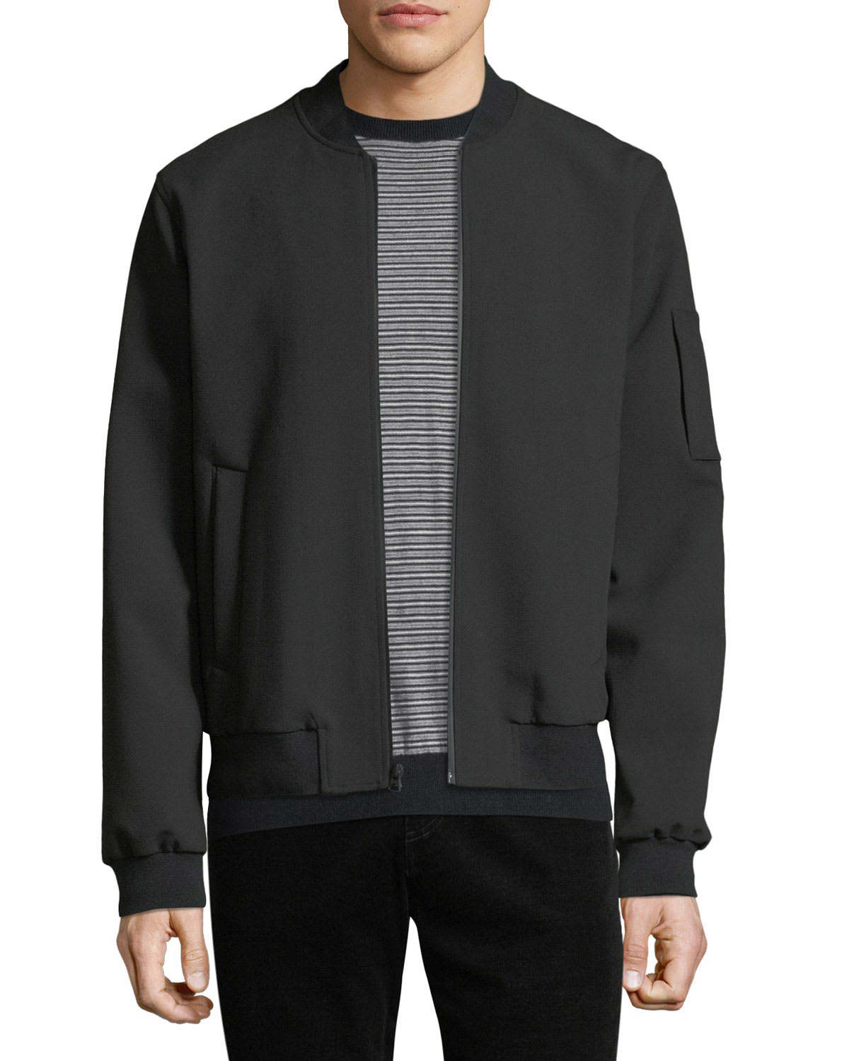 Vince bomber jacket mens sales