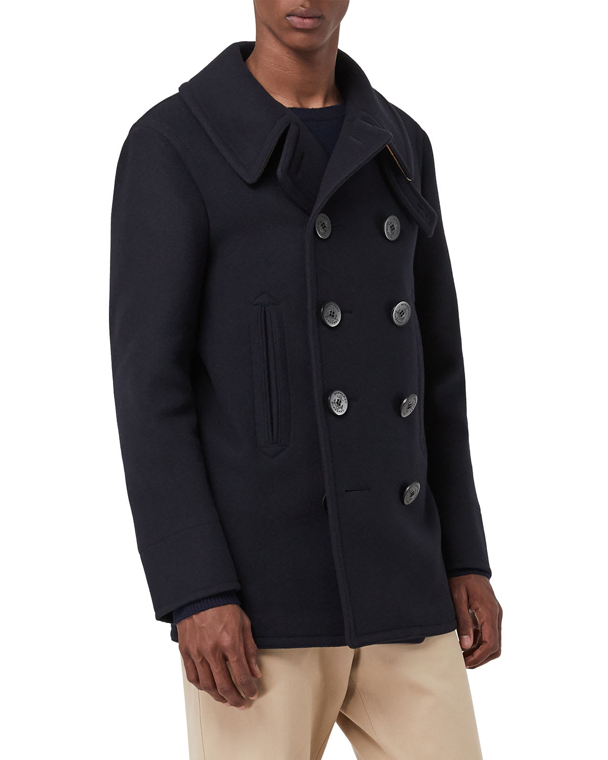 Burberry peacoat nordstrom shop