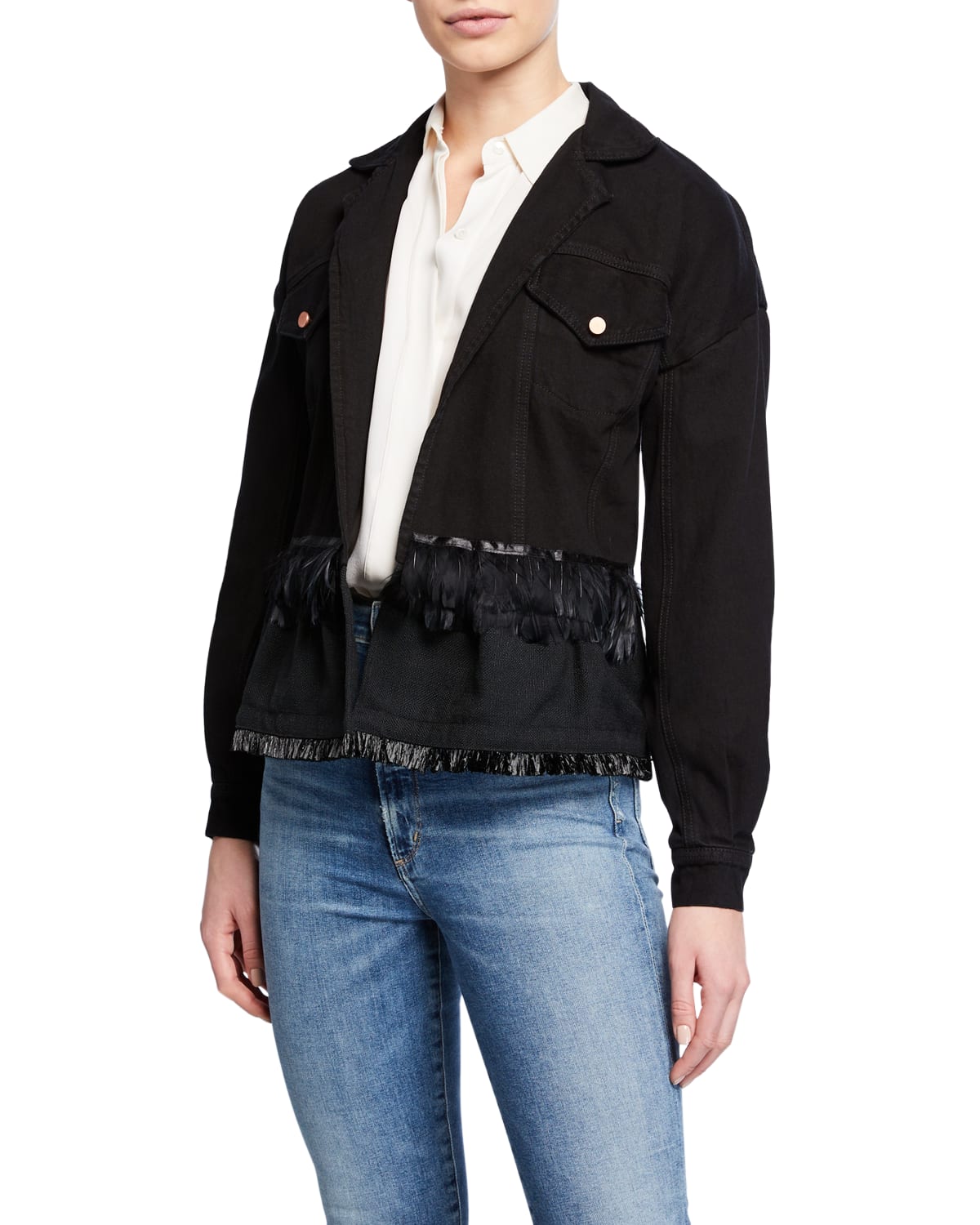 Johanna ortiz denim jacket hotsell