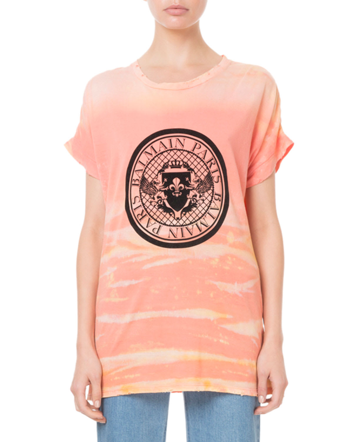 balmain tie dye