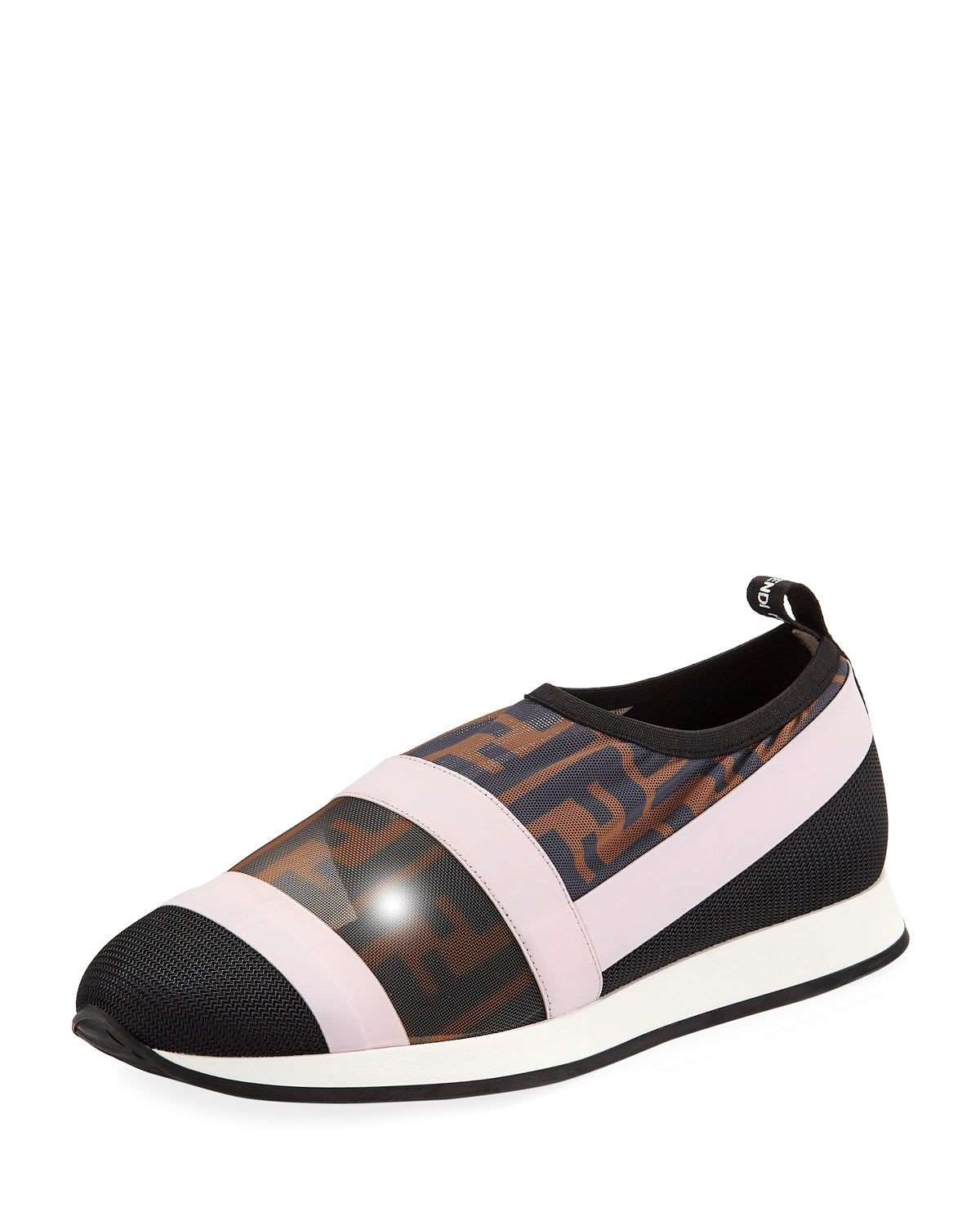 Fendi Colibri FF Mesh Slip On Sneakers