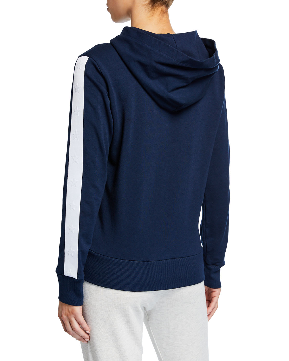 Monrow star hoodie clearance