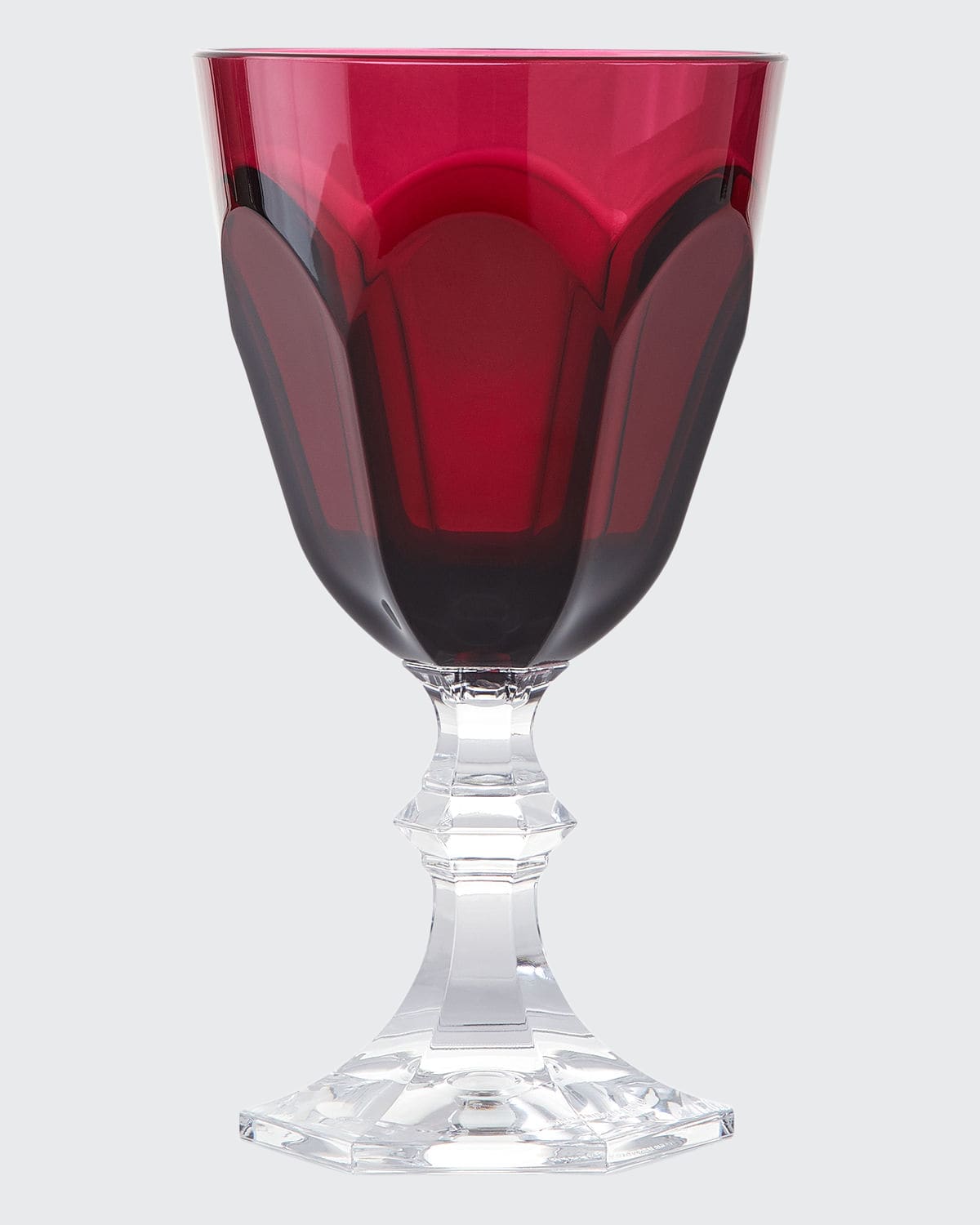 MARIO LUCA GIUSTI DOLCE VITA FACETED DRINKING GLASS,PROD147770079