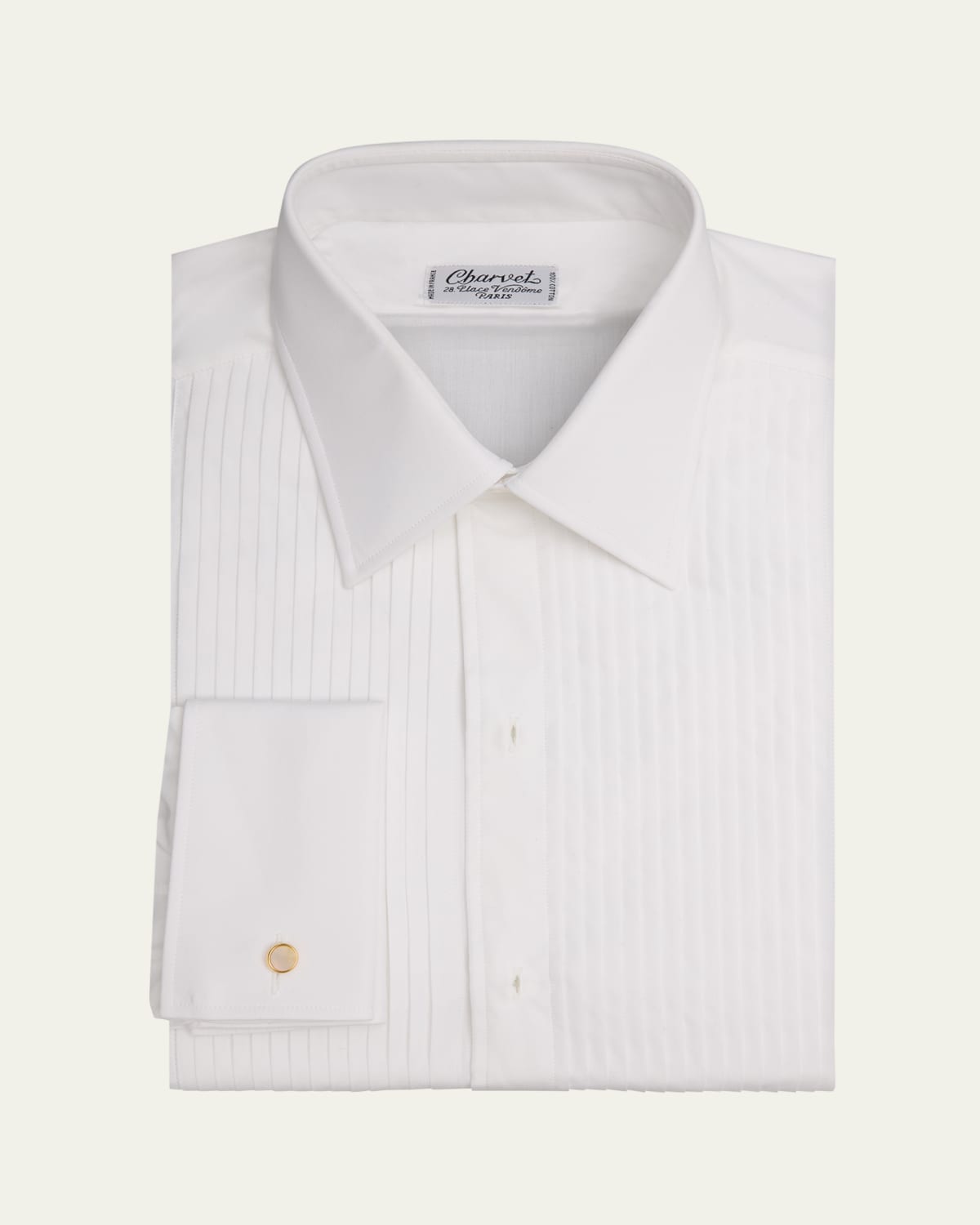 Charvet Men's Slim-Fit Cotton Grid Check Dress Shirt - Bergdorf