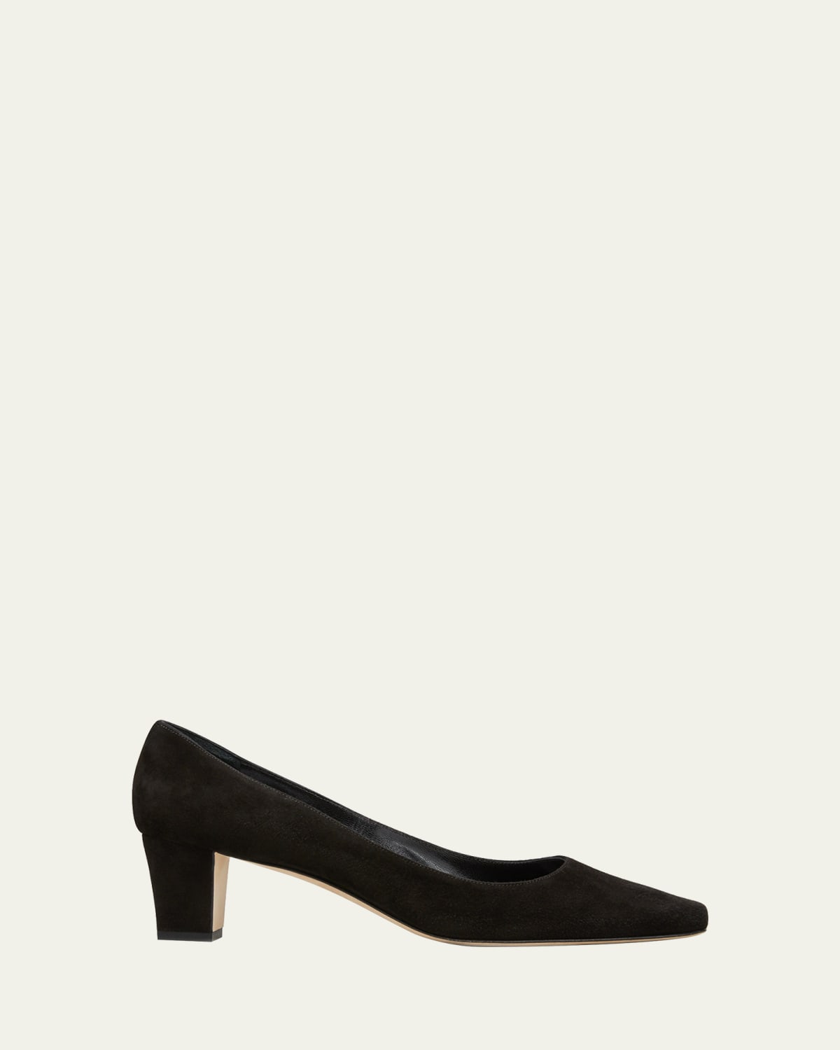 Carolyne Pleated Satin Mule Pumps