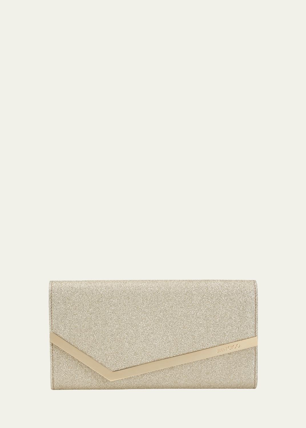 Jimmy Choo Skylar Woven Raffia Clutch Bag - Bergdorf Goodman