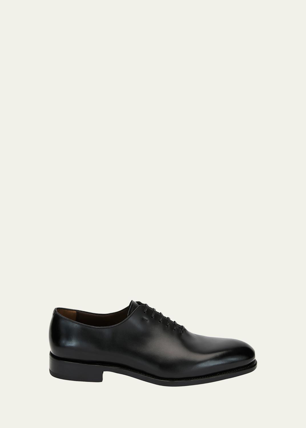 FERRAGAMO patent leather evening loafers $950 SALVATORE FERRAGAMO - Patent Leather Braided Gancini  main image 3