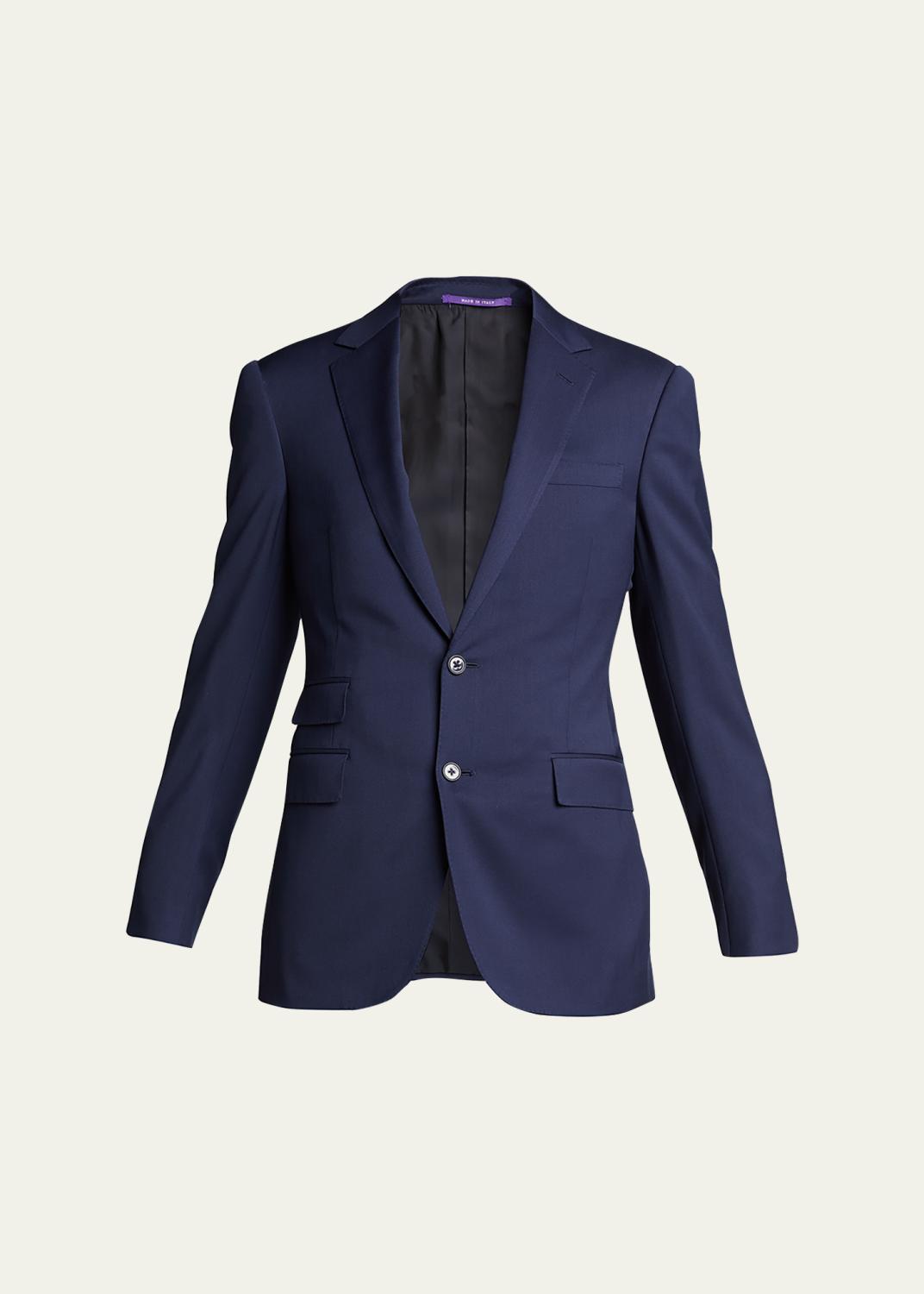Ralph Lauren Purple Label Men's Kent Herringbone Sport Coat