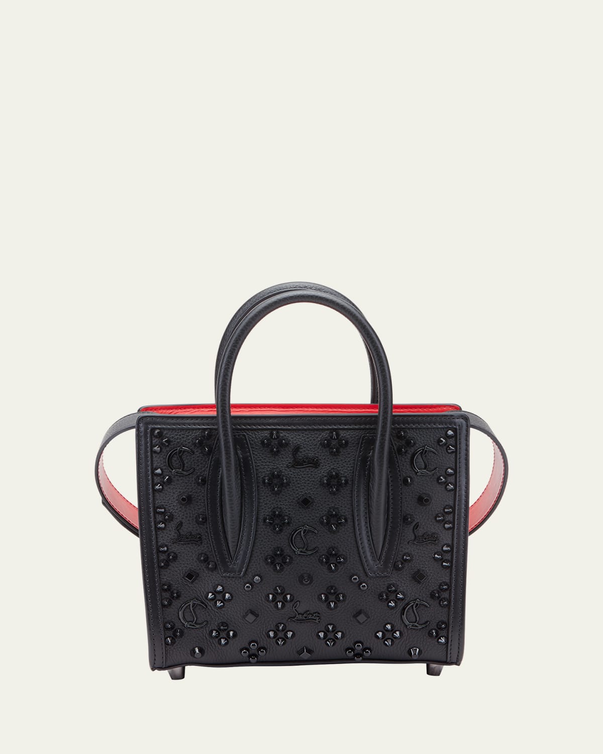 ■PIERRE HARDY■CUBE MINI TOTE BAG VV05 PHB033CA MINI CAB handbag in leather and canvas Cube — PIERRE HARDY