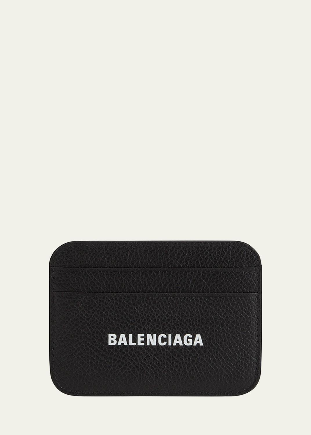 Balenciaga Le City Graphic Leather Long Coin and Card Holder 