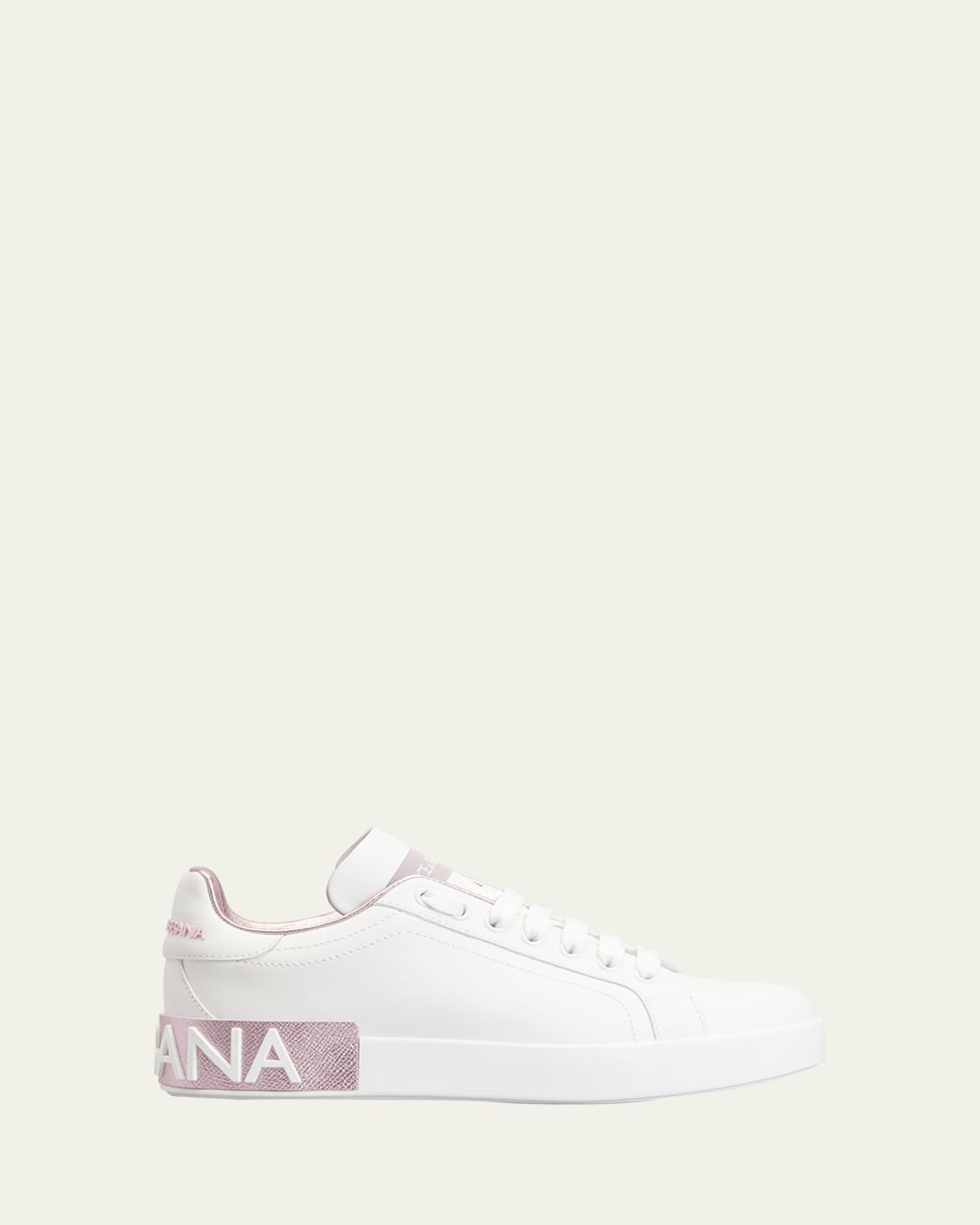 Dolce&Gabbana Mixed-Material DG Cushion Sneakers - Bergdorf Goodman