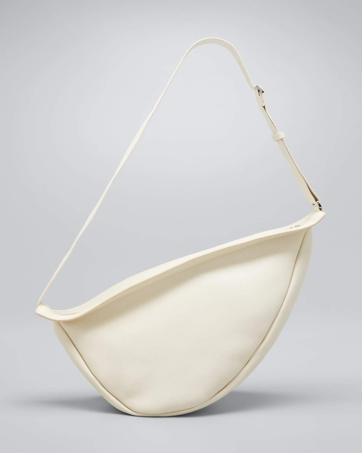 The Row Large Slouchy Banana Bag in Milk