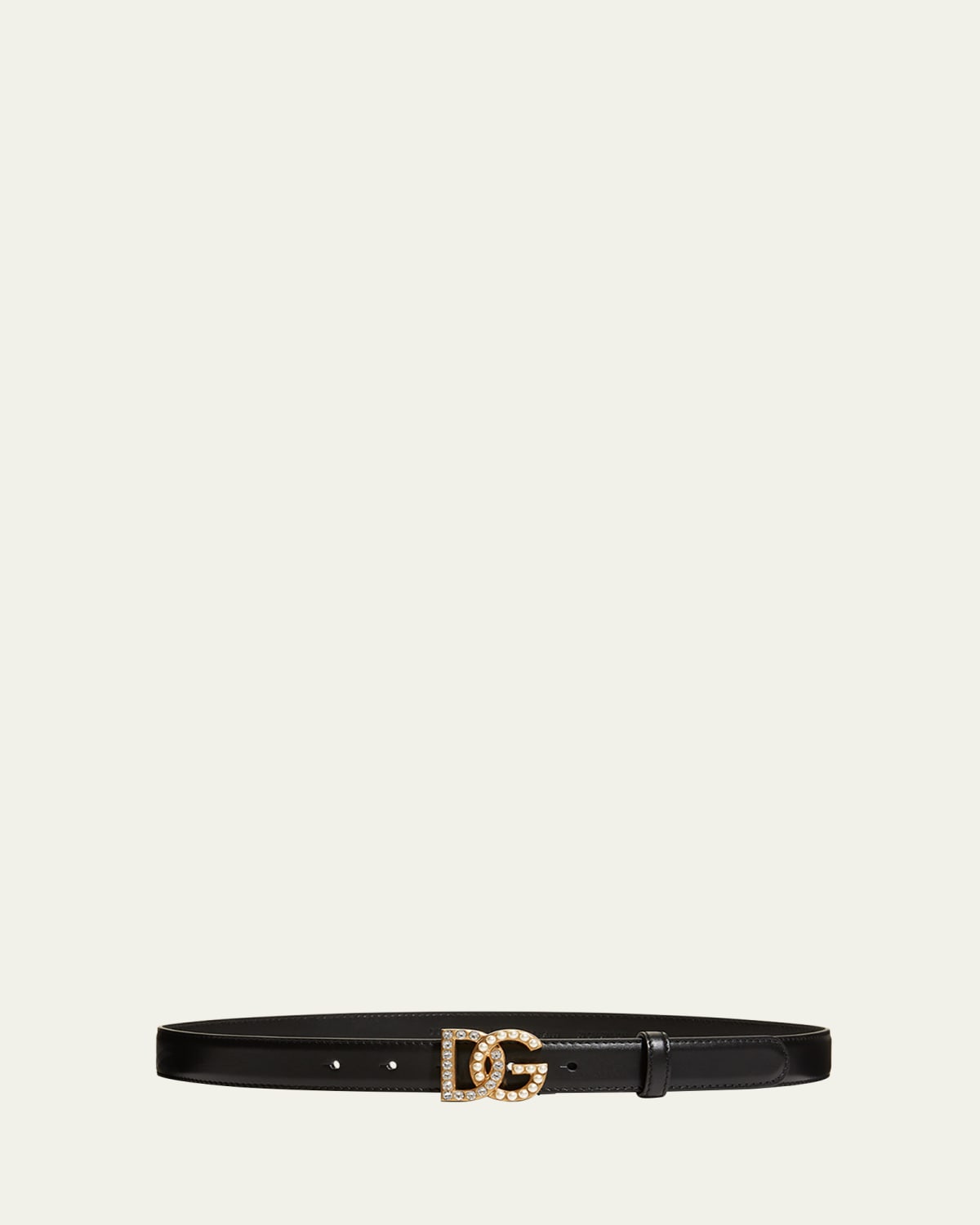 Dolce&Gabbana DG Barocco 40mm Calf Leather Belt - Bergdorf Goodman