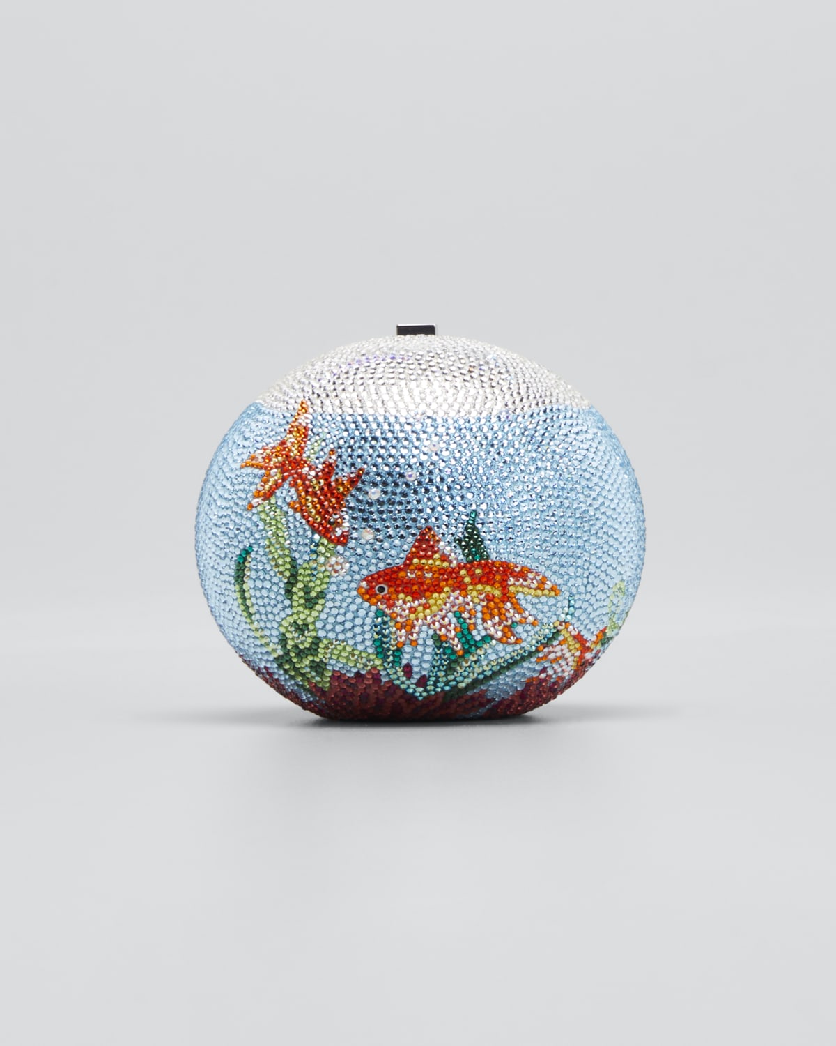 JUDITH LEIBER, Sphere Goldfish Bowl Clutch Bag, Women