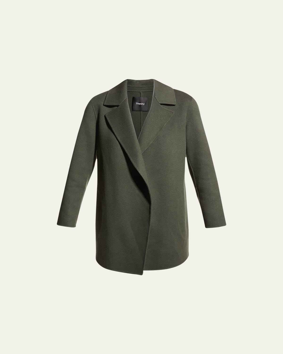 Theory Clairene New Divide Wool-Cashmere Jacket | Smart Closet