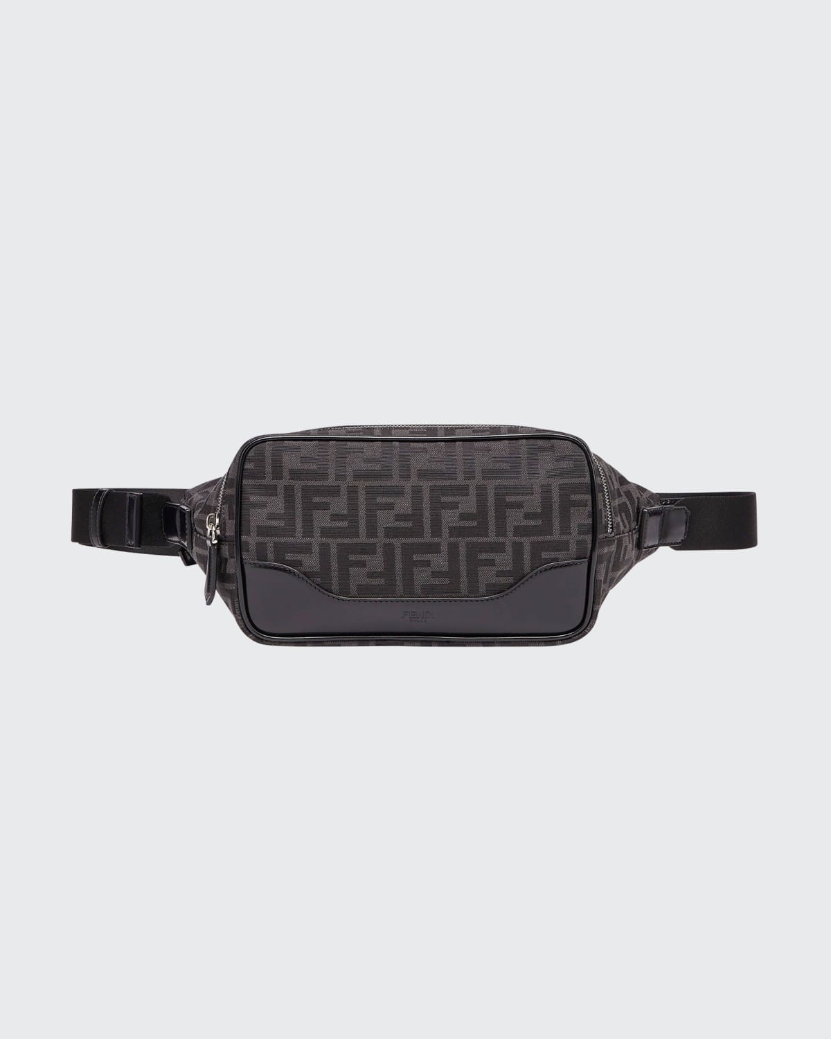 Men's Ff Belt Bag In Grey Black | ModeSens