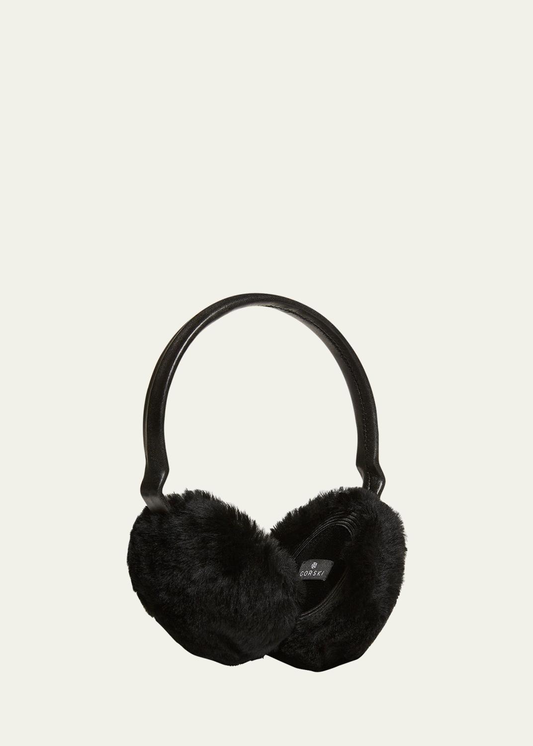 Moncler Faux Fur Earmuffs - Bergdorf Goodman display picture 3