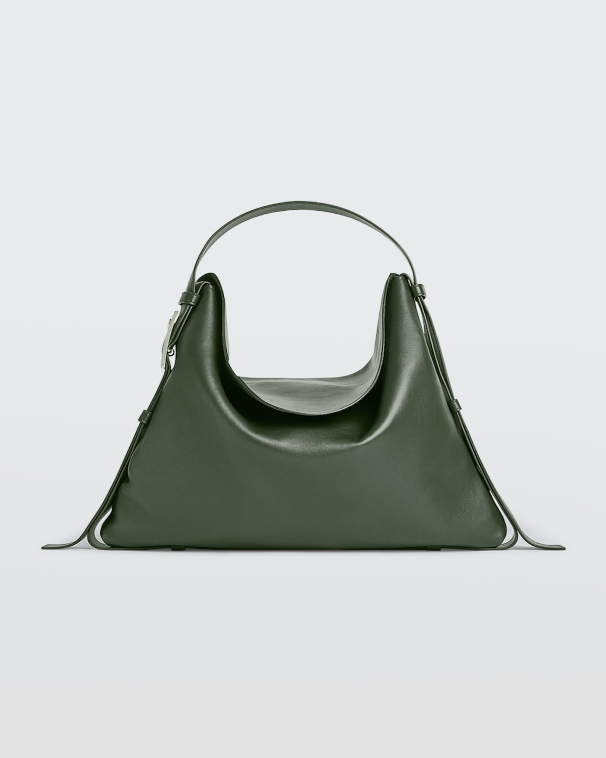 Bottega Veneta Cradle Shoulder Bag In Dark Moss | ModeSens