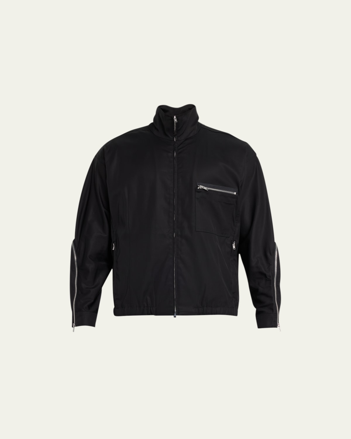 Brunello Cucinelli Men's Water-Resistant Full-Zip Jacket