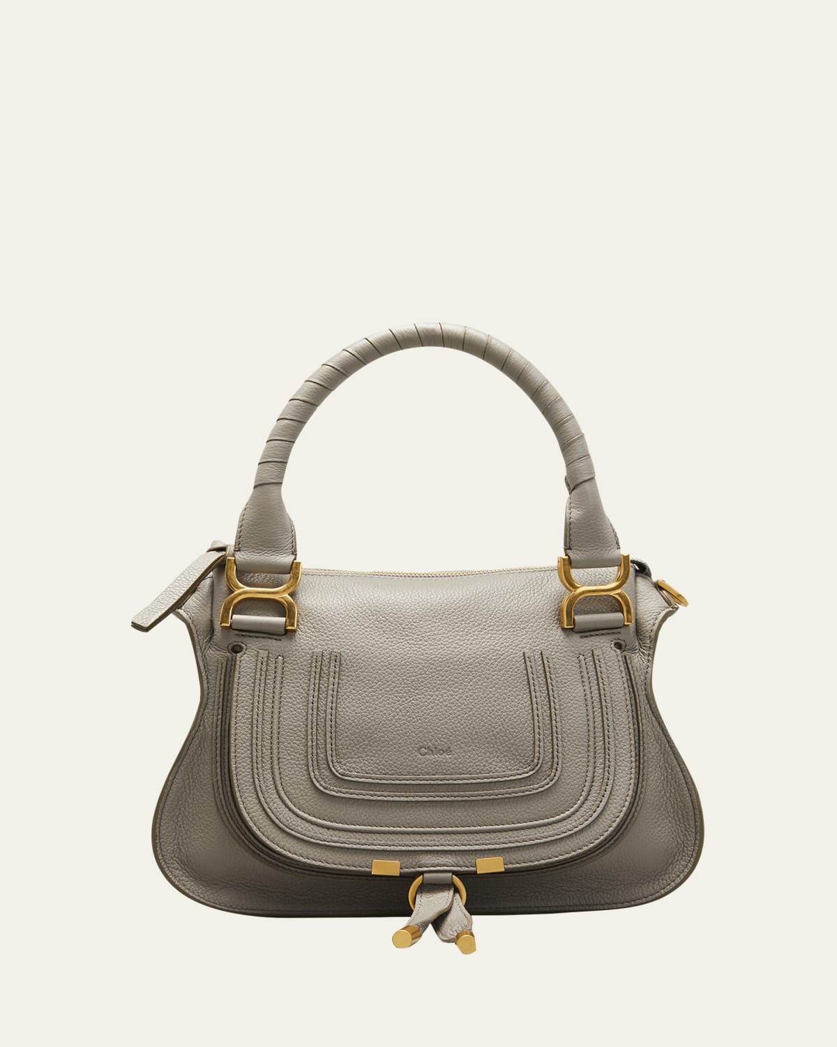 Chloe Summer Banana Top-Handle Bag in Crochet Fabric - Bergdorf