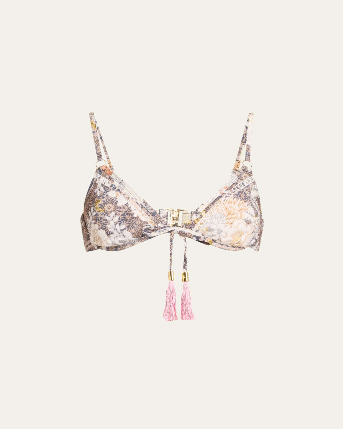 Magdalena Orquidea Hand-Embellished Bikini Top