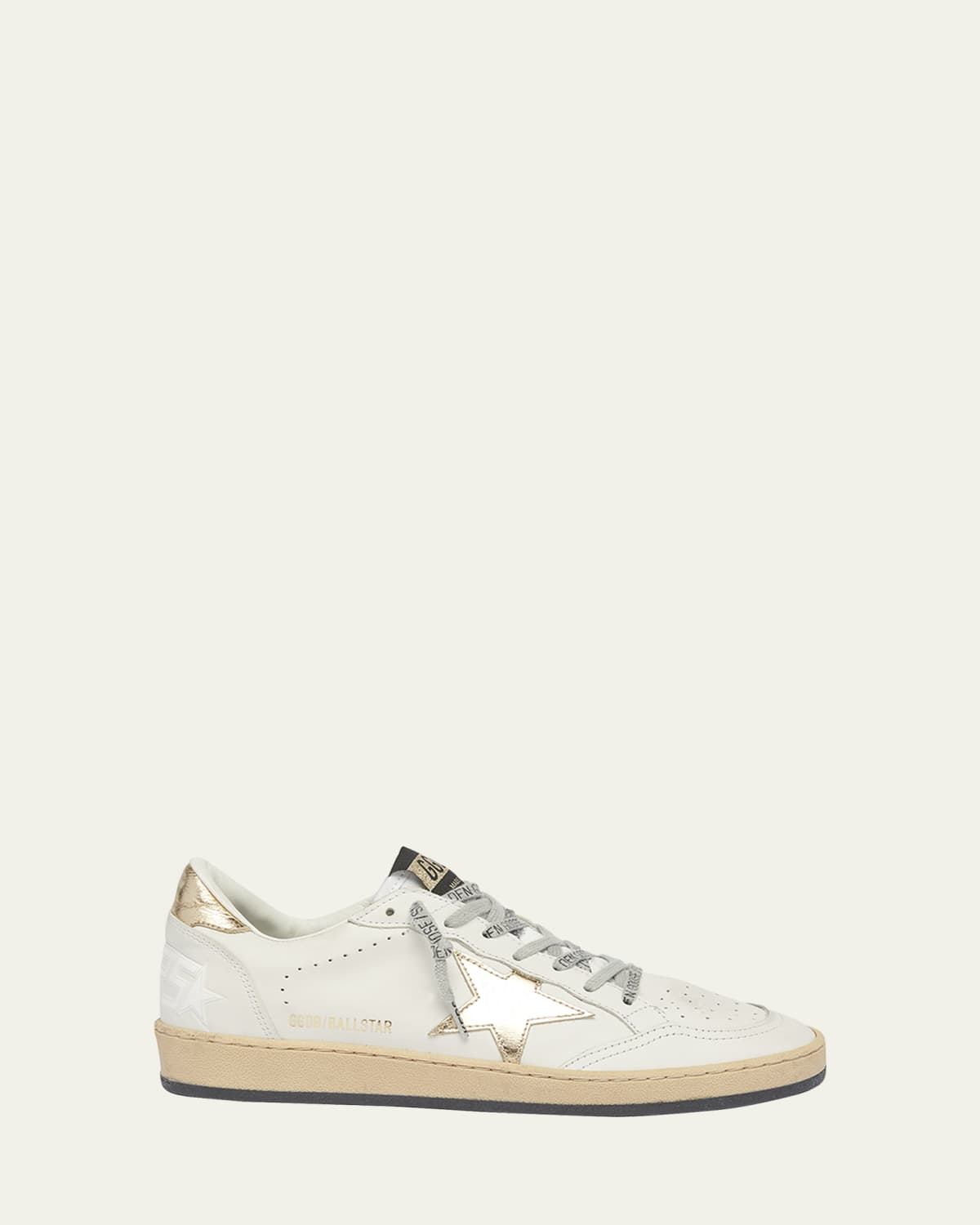 Ballstar Bicolor Leather Low-Top Sneakers