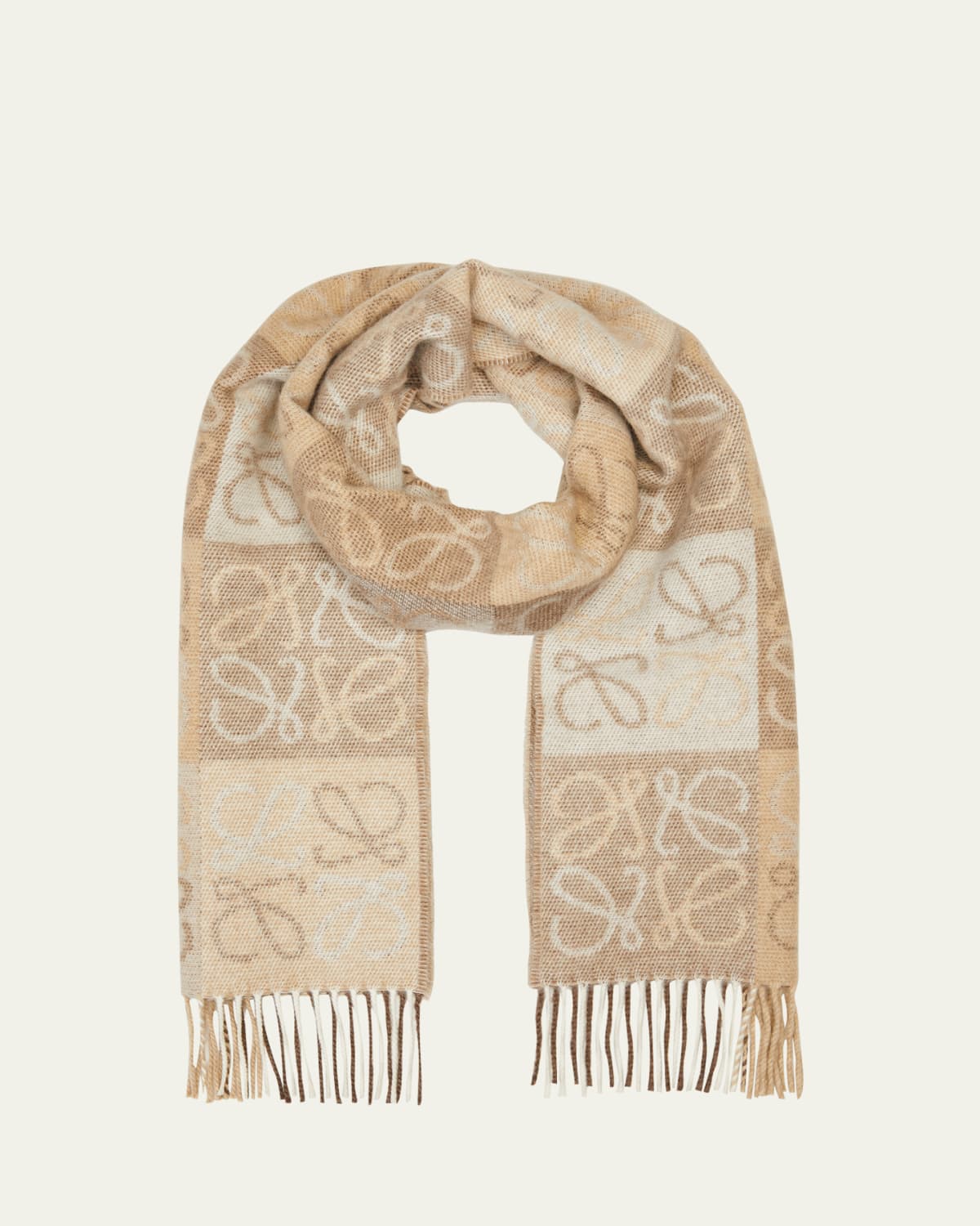 Loewe Striped Mohair Scarf - Bergdorf Goodman