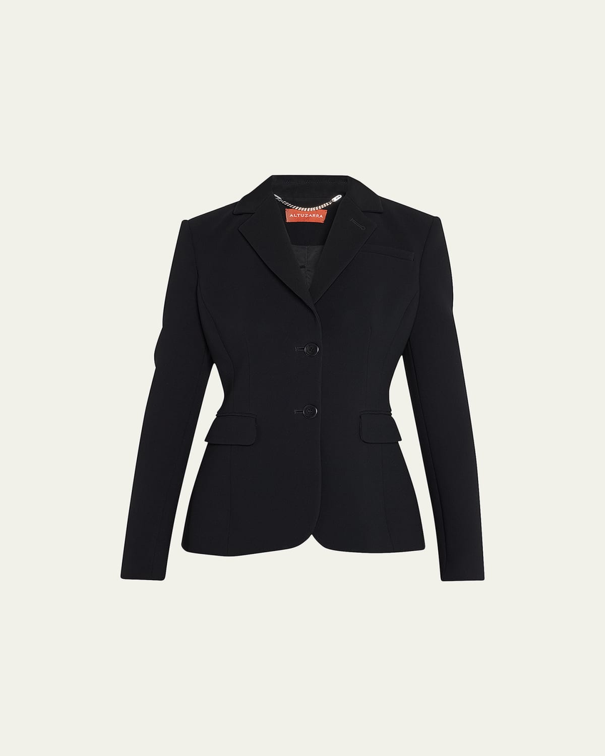 Racer Belted Denim Jacket - BCI Cotton