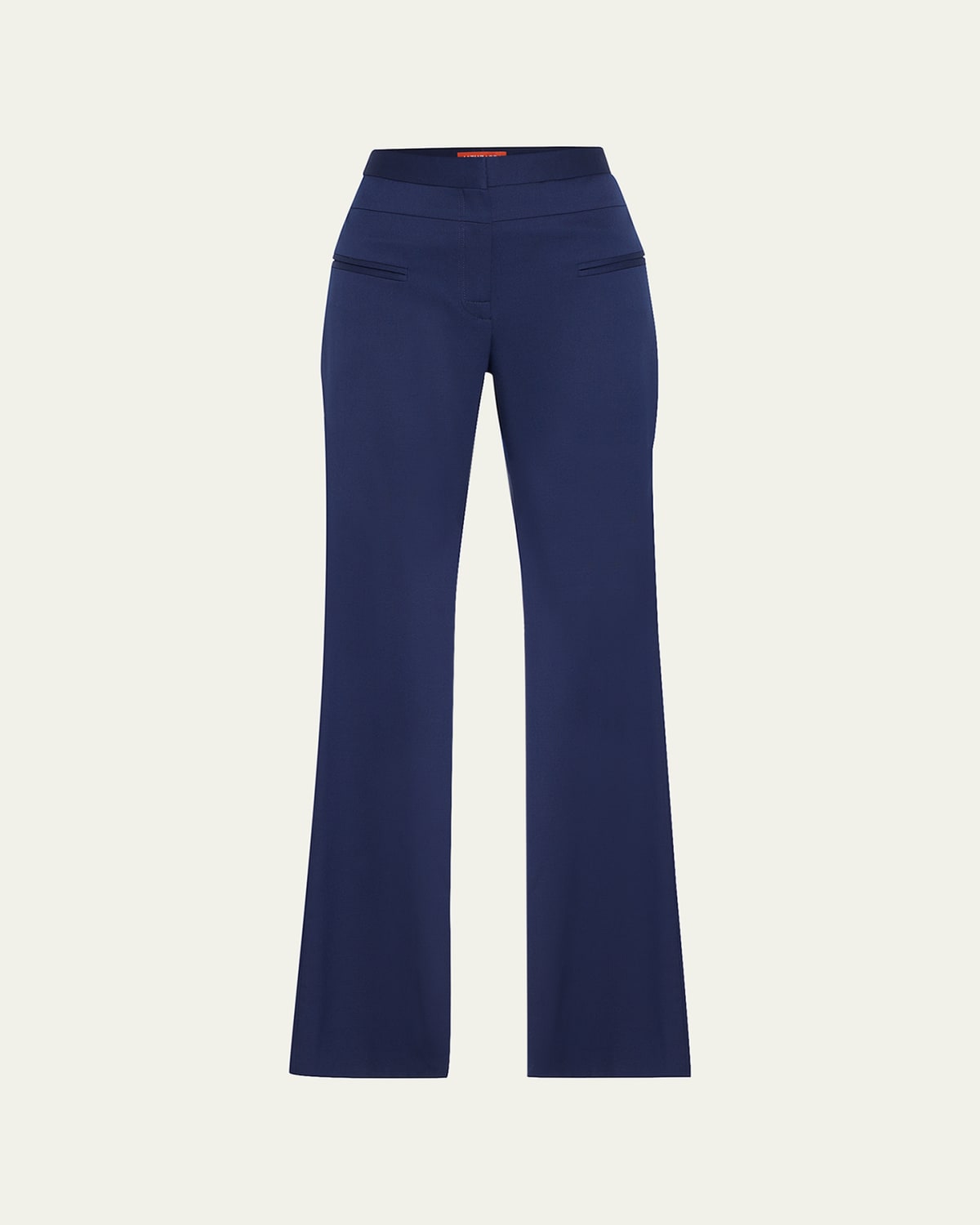 Proenza Schouler Marlene Tropical Wool Kick-Flare Pants - Bergdorf