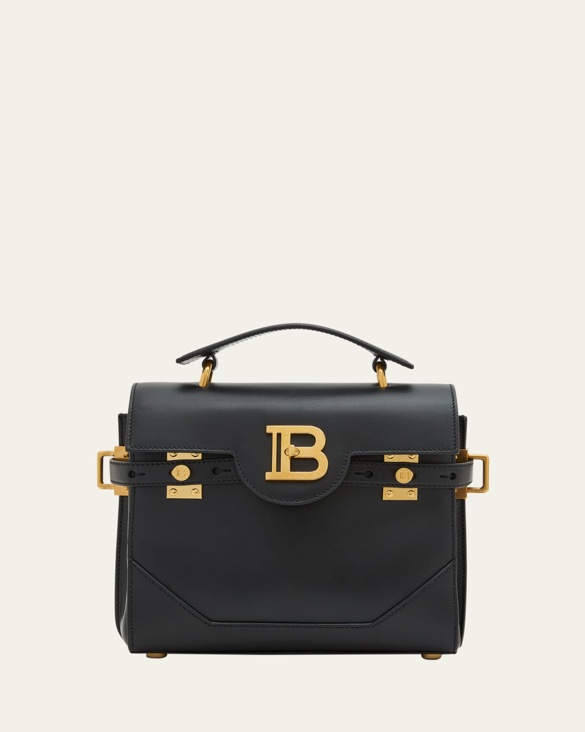 Antigona Lock Mini Top Handle Bag in Box Leather