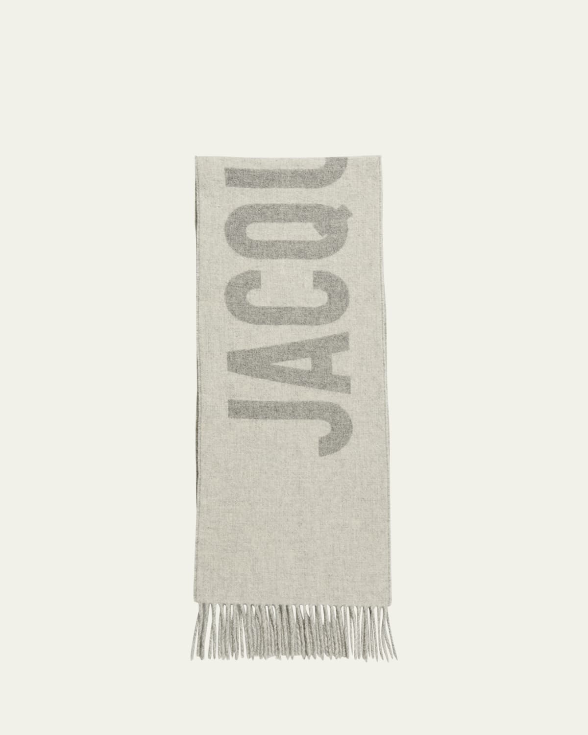 Dries Van Noten Teddy Safety-Pin Knit Scarf - Bergdorf Goodman