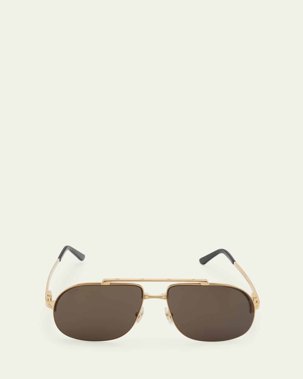Men's CT0271Sm Rimless Rectangle Sunglasses