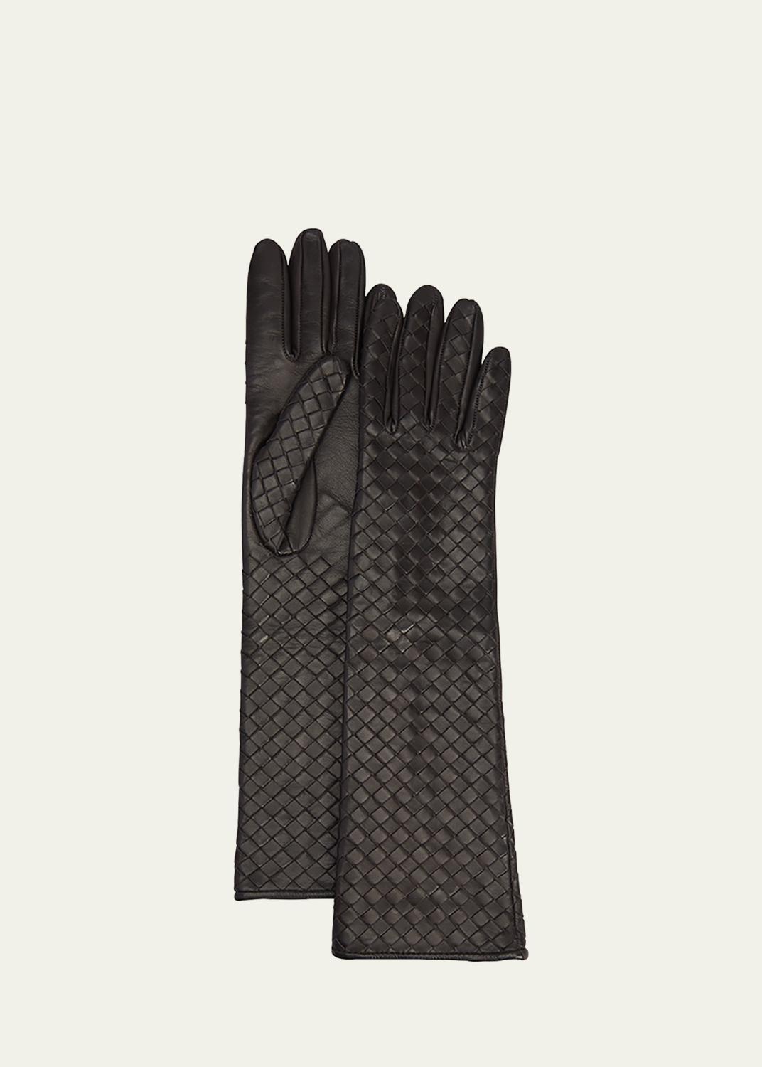 Valentino Garavani Floral Lace Nylon Blend Gloves - Bergdorf Goodman