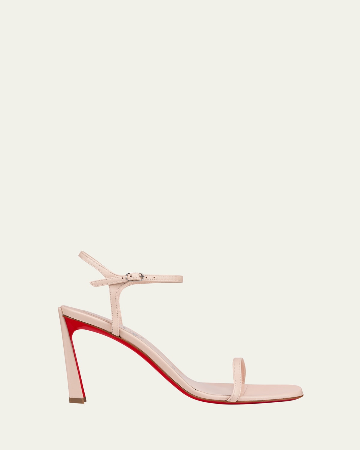 Cassia Silk Red Sole Platform Ballerina Pumps