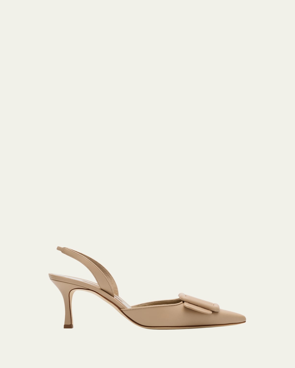 Carolyne Pleated Satin Mule Pumps