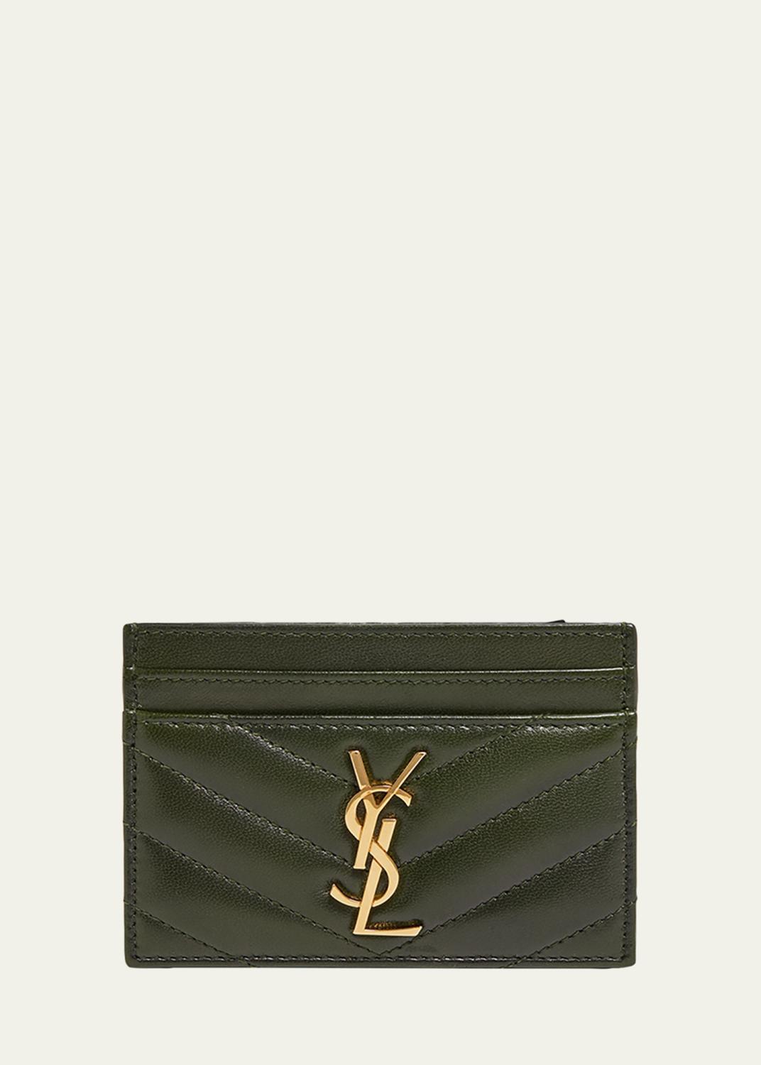 LOEWE Landscape Card Holder in Calfskin Leather - Bergdorf Goodman