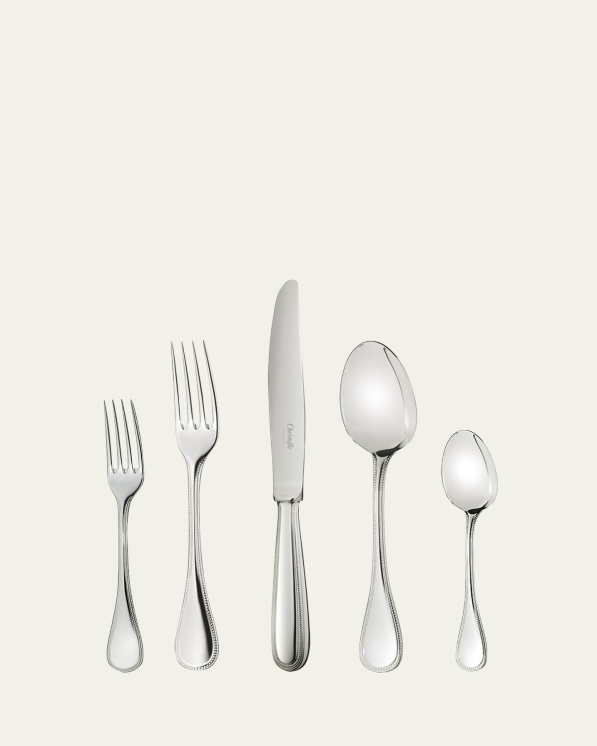 Christofle 24-Piece Mood Silver-Plated Flatware Service - Bergdorf